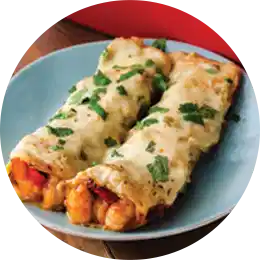 prawn enchiladas
